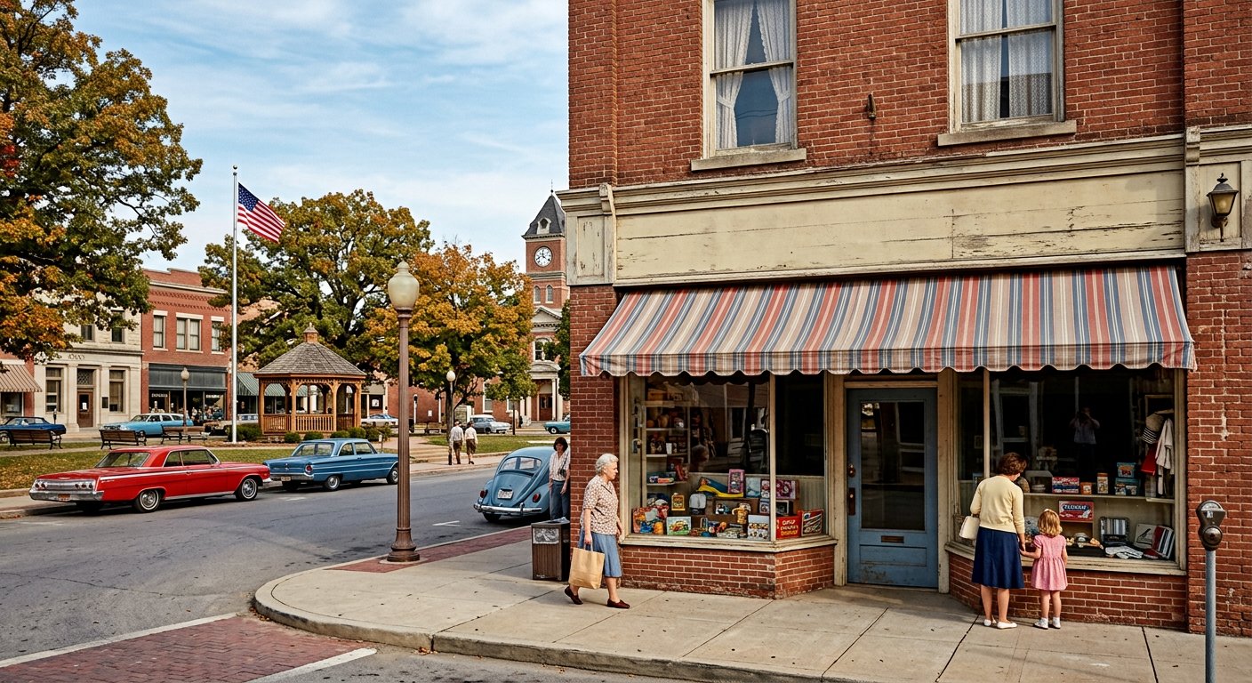 small town storefront